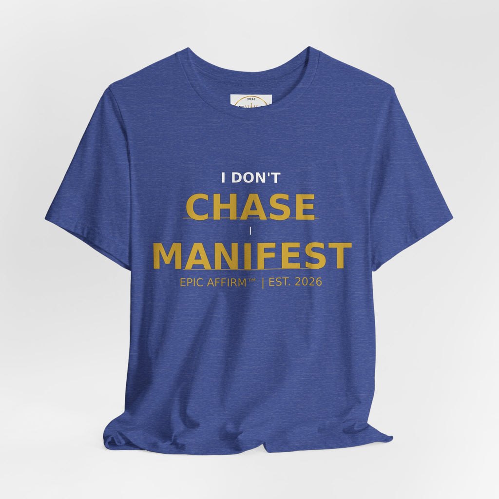 Blessed Aligned Healed Tee — Inspirational Christian T-Shirt with Subtle Cross