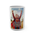 Wealth 15oz Ceramic Mug – Gold Foil "Attract Wealth" Motivational Coffee Cup