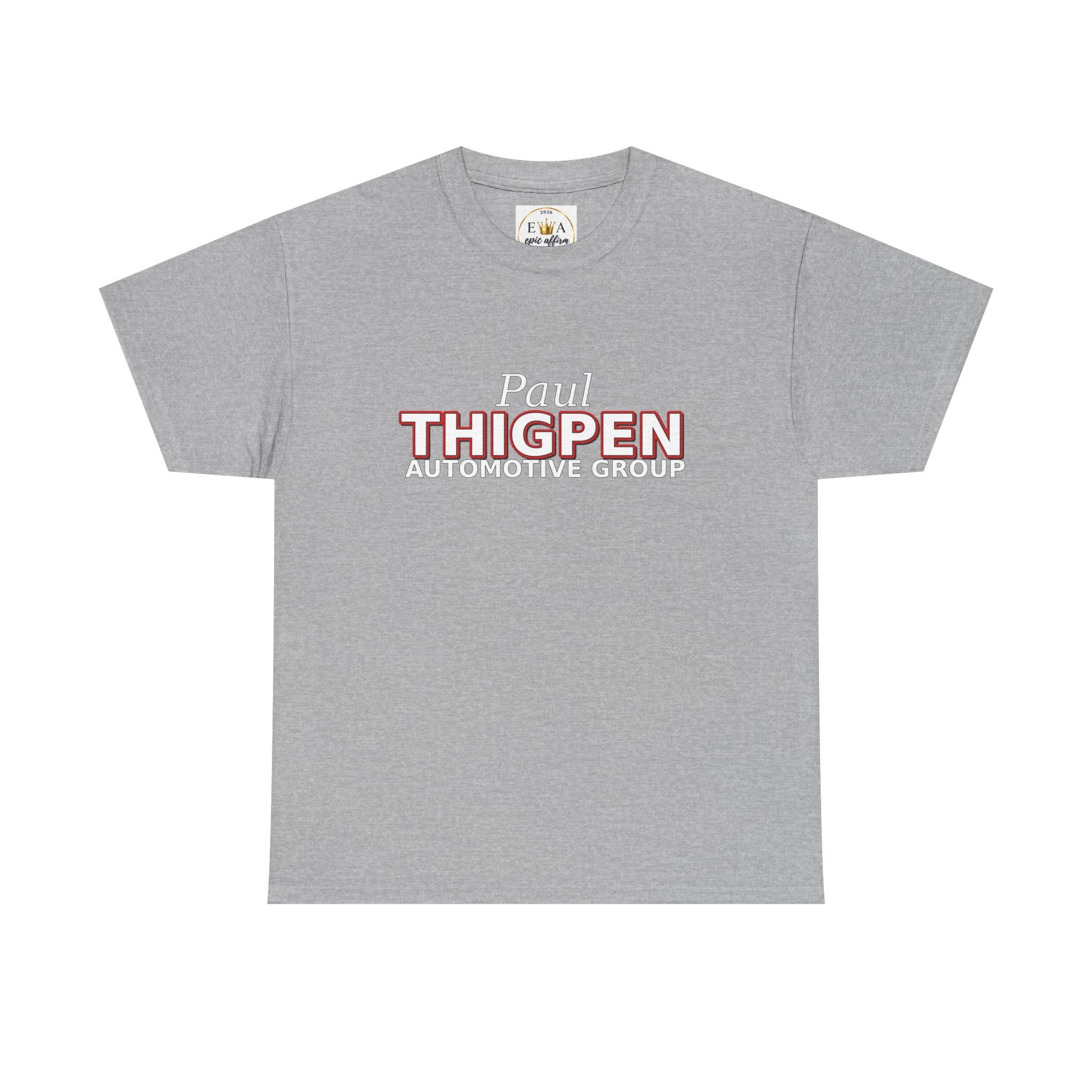 Thigpen Name Tee — Retro Varsity Graphic T-Shirt