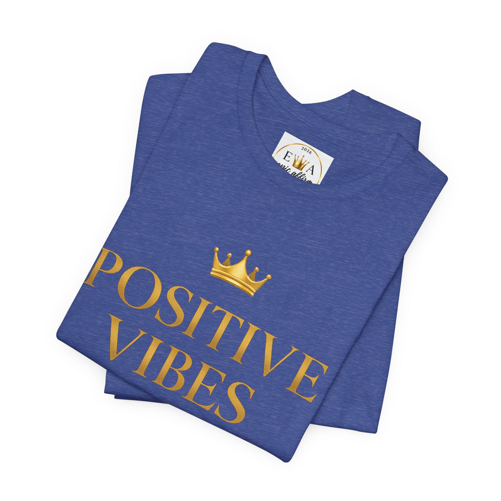 Divine Abundance Wisdom T‑Shirt — Inspirational Gold Foil Graphic Tee