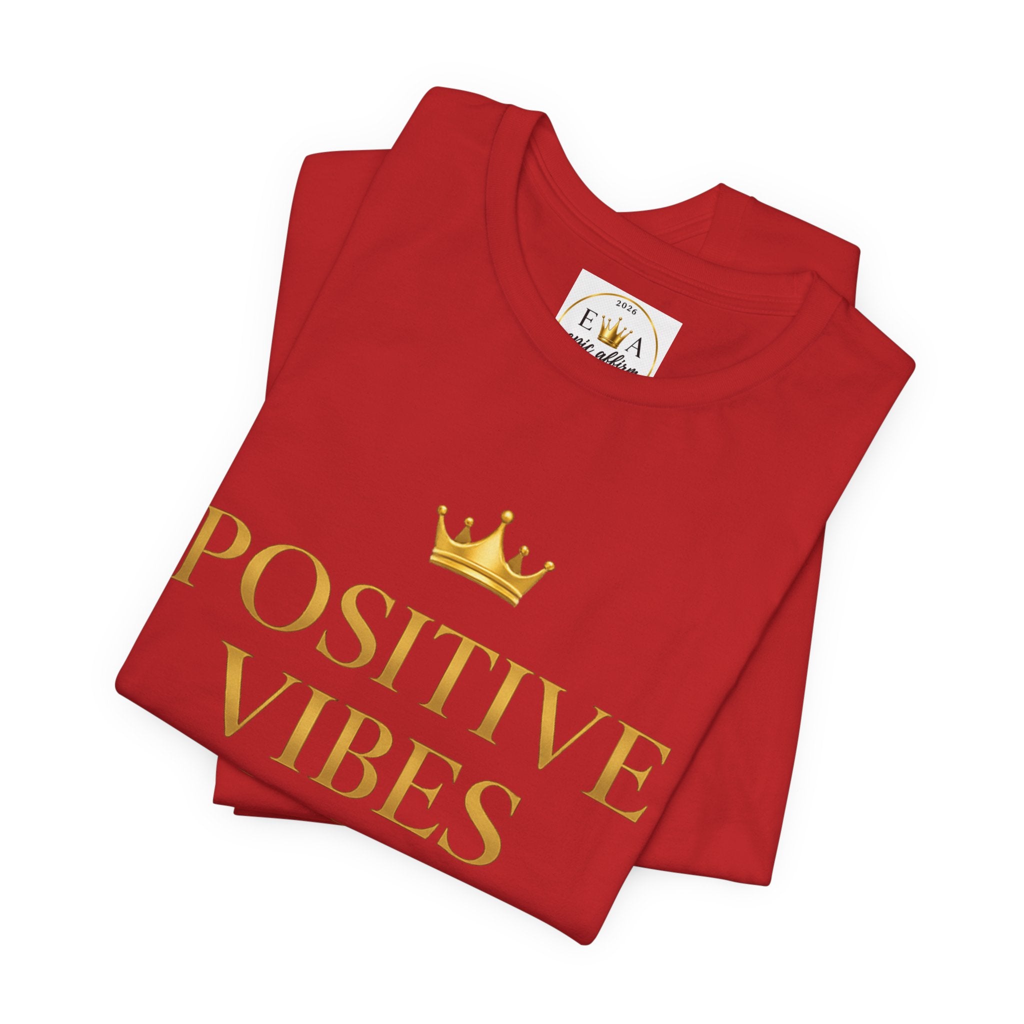 Divine Abundance Wisdom T‑Shirt — Inspirational Gold Foil Graphic Tee