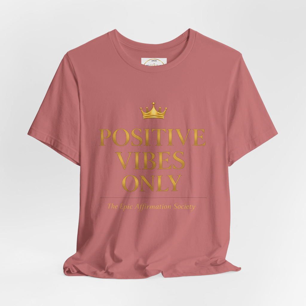 Divine Abundance Wisdom T‑Shirt — Inspirational Gold Foil Graphic Tee