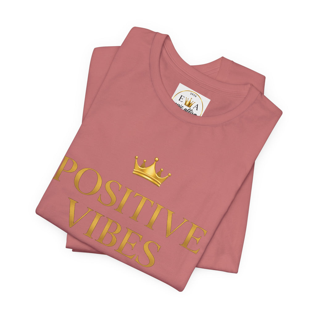 Divine Abundance Wisdom T‑Shirt — Inspirational Gold Foil Graphic Tee