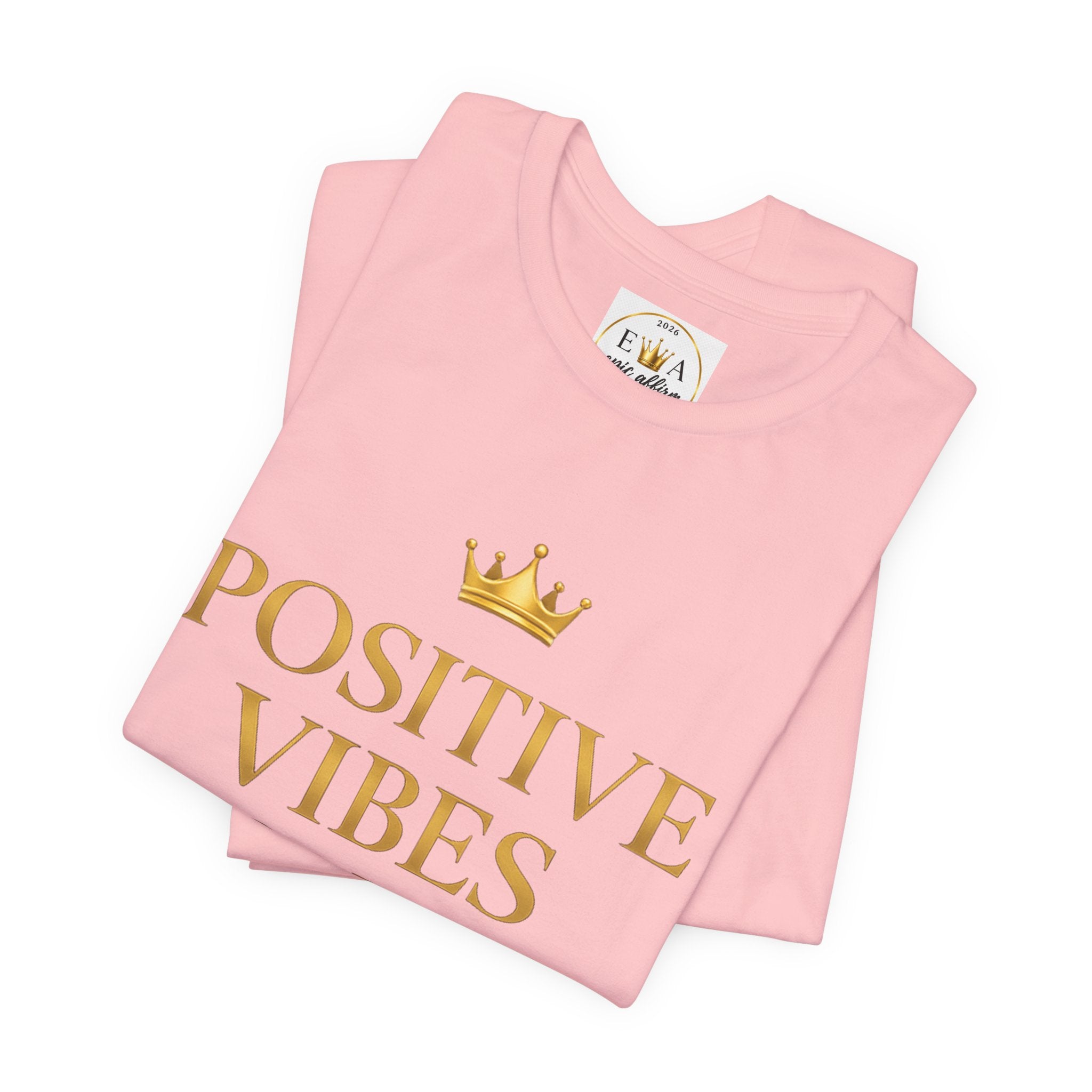 Divine Abundance Wisdom T‑Shirt — Inspirational Gold Foil Graphic Tee