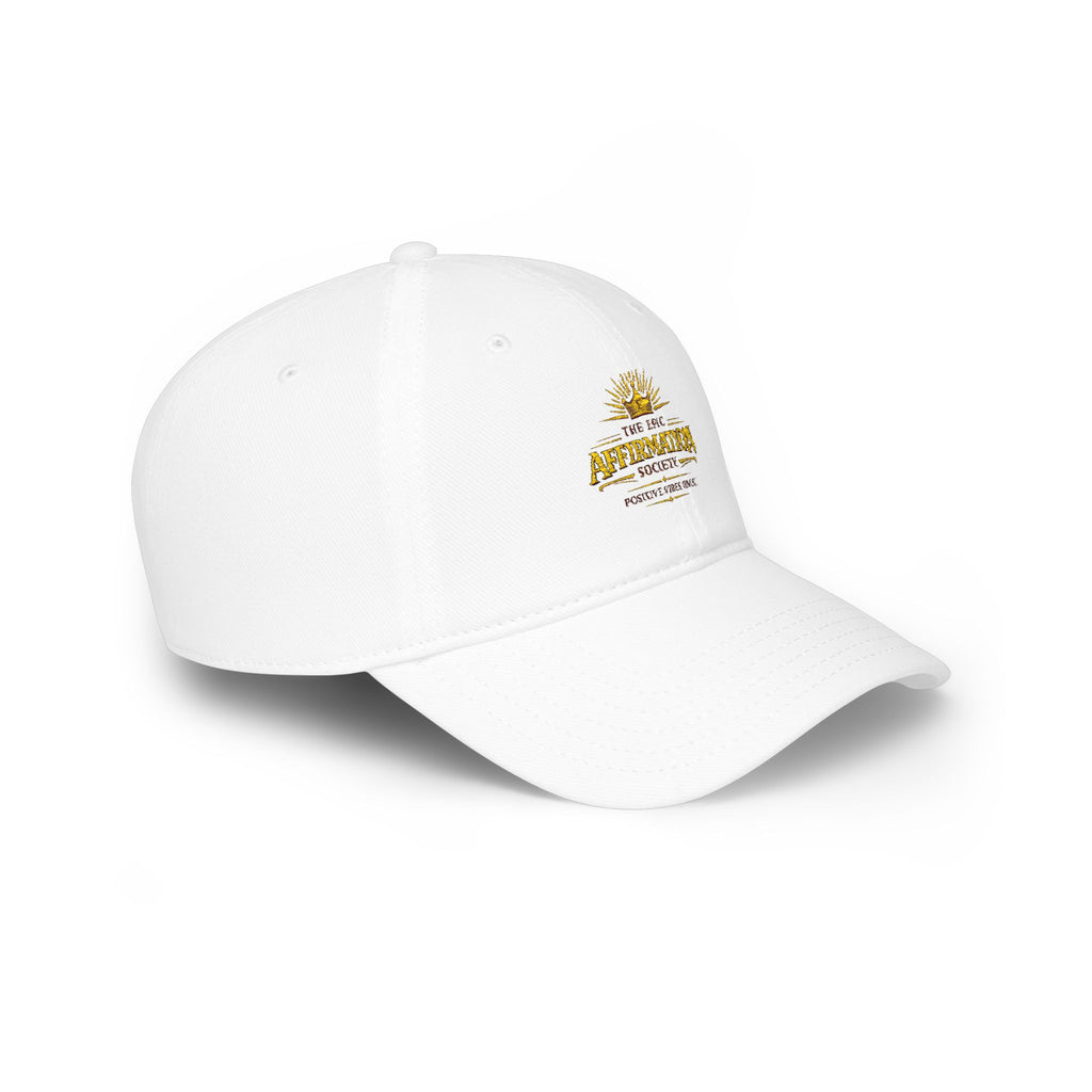 Affirmation Sun Embroidered Cap — Low Profile Baseball Hat