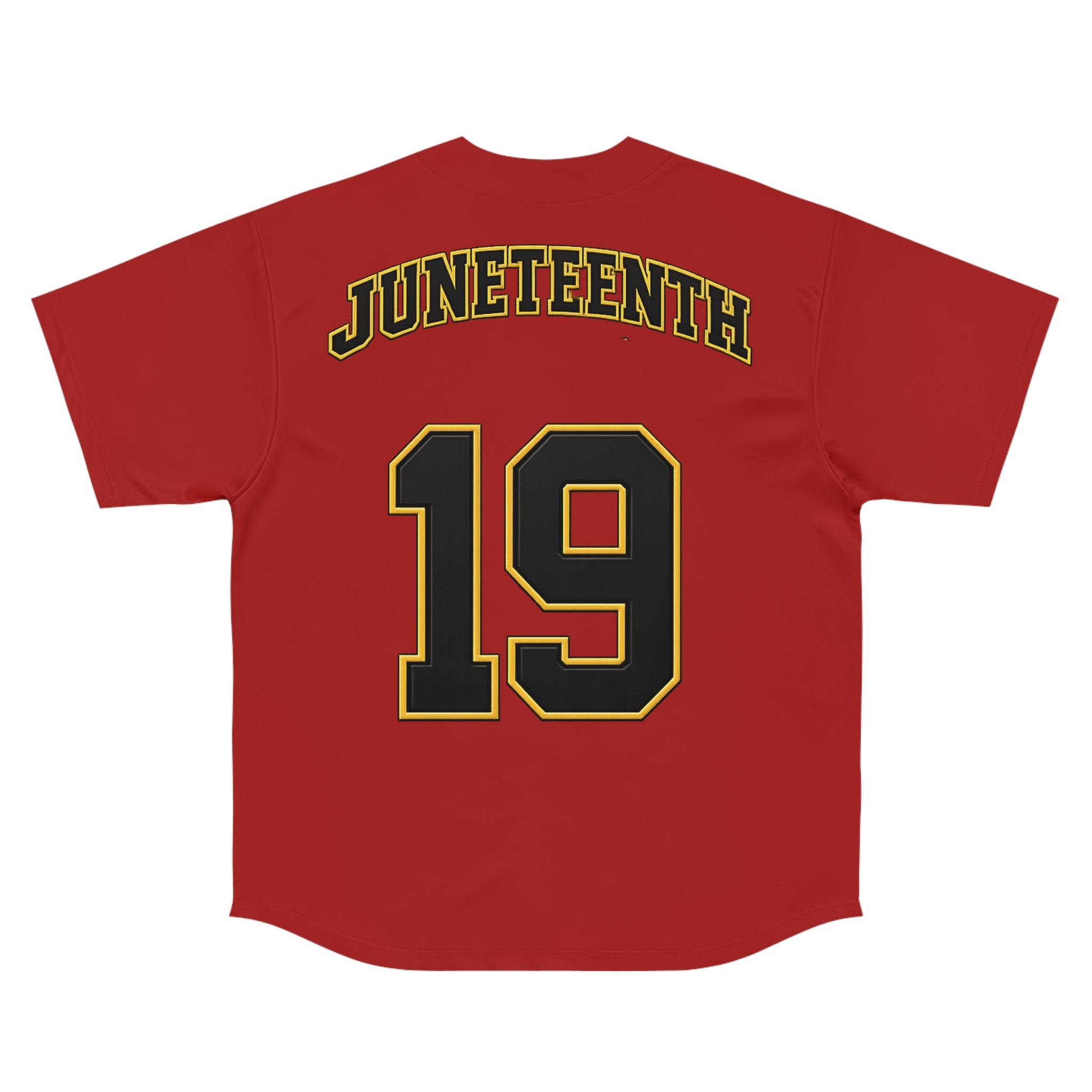 Copy of Juneteenth 'Freedom' Baseball Jersey - Green Number 19