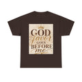 Faith Tee — "God's Favor Goes Before Me" Inspirational Christian T‑Shirt