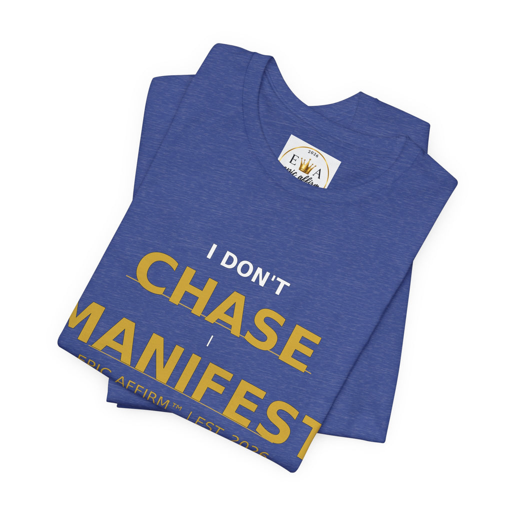 Blessed Aligned Healed Tee — Inspirational Christian T-Shirt with Subtle Cross