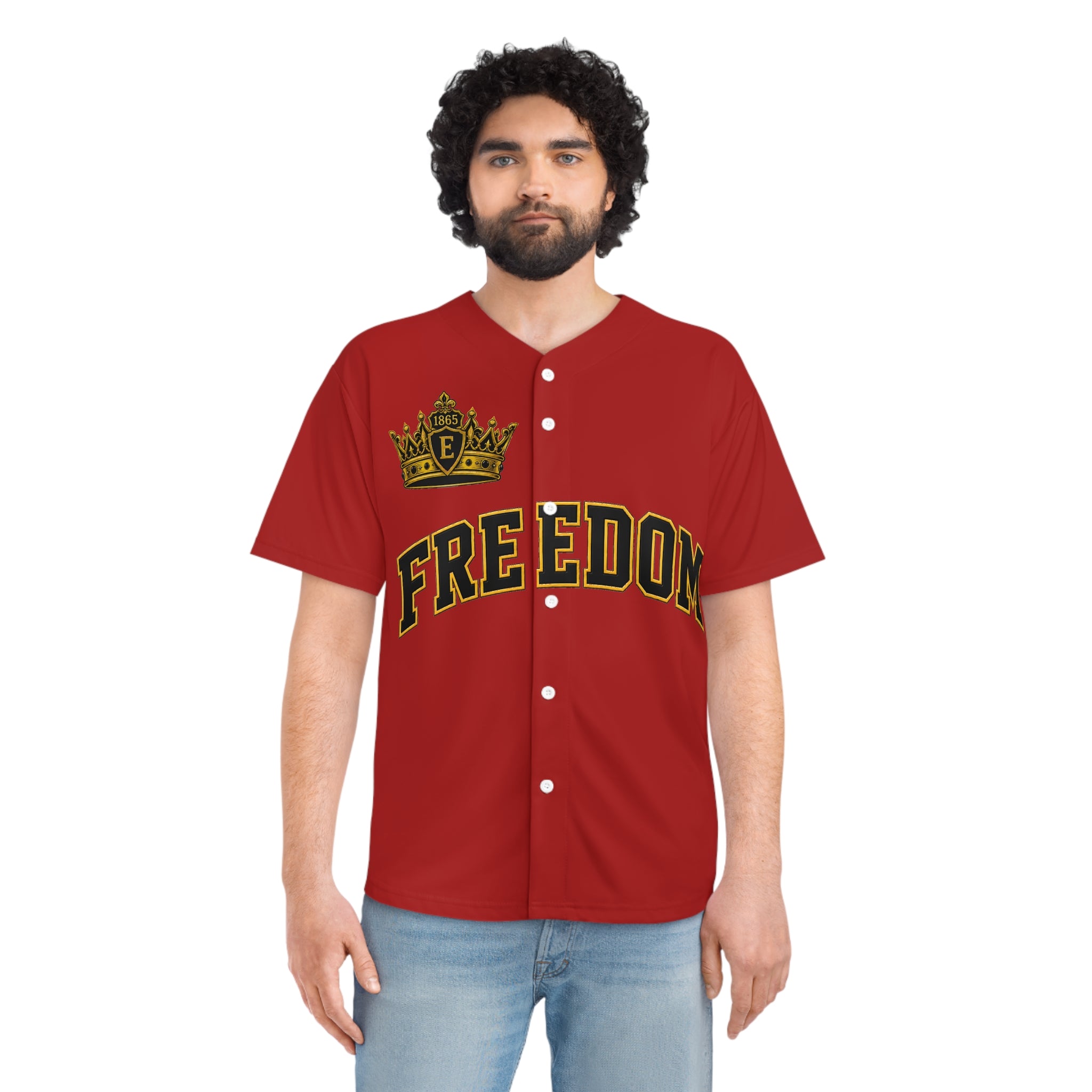 Copy of Juneteenth 'Freedom' Baseball Jersey - Green Number 19