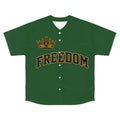 Copy of Juneteenth 'Freedom' Baseball Jersey - Green Number 19
