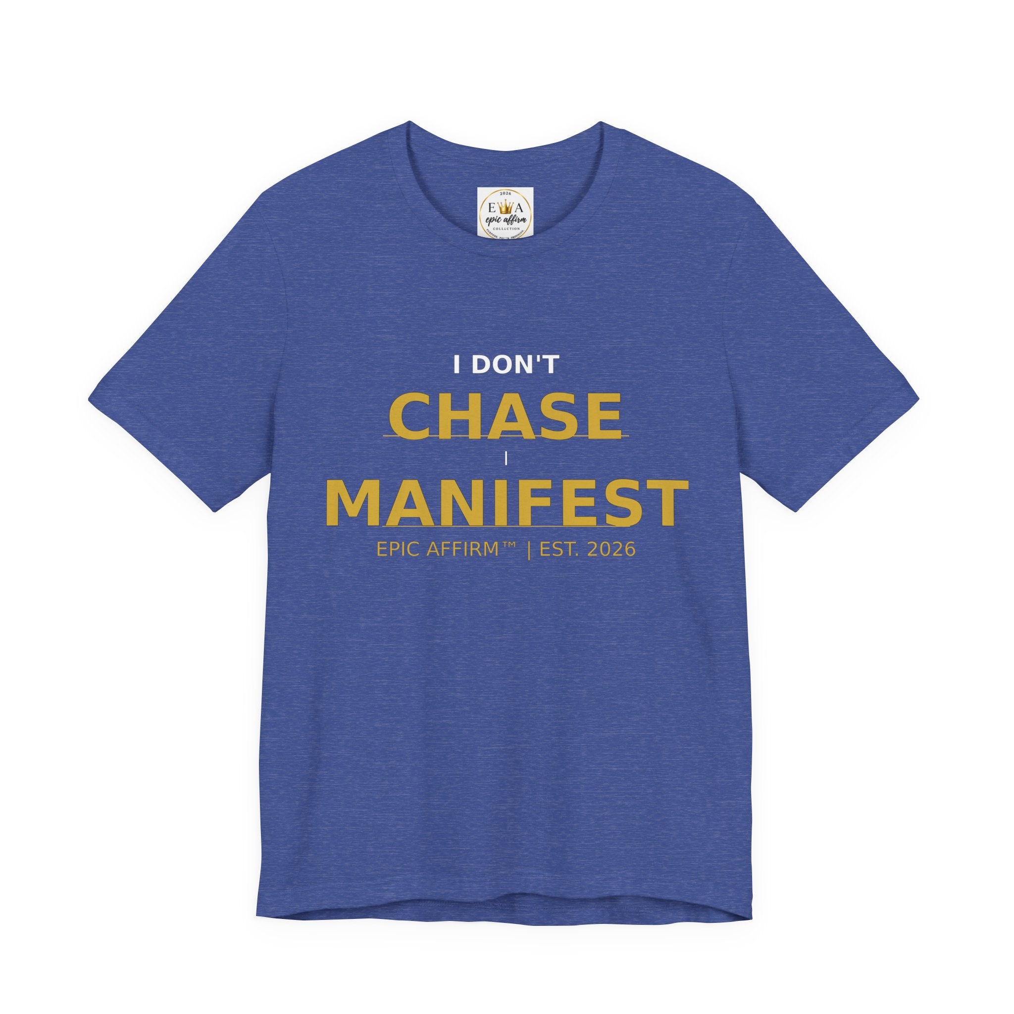 Blessed Aligned Healed Tee — Inspirational Christian T-Shirt with Subtle Cross