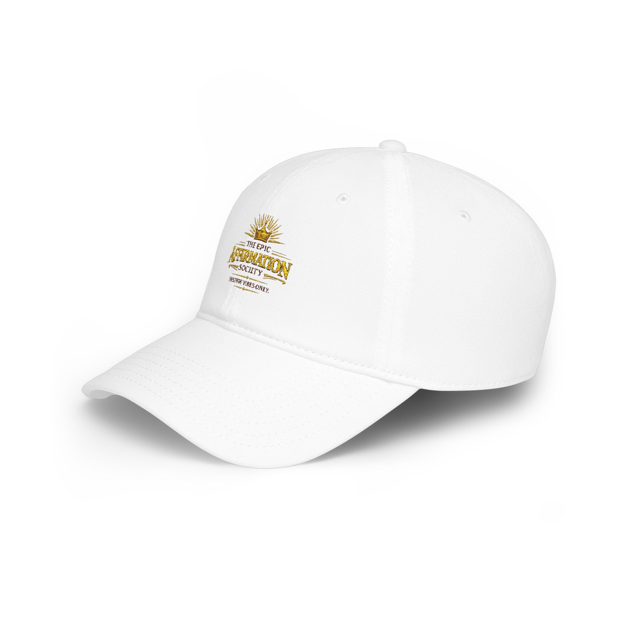 Affirmation Sun Embroidered Cap — Low Profile Baseball Hat