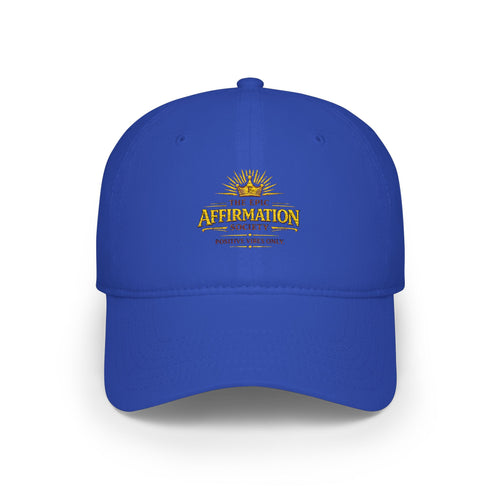Affirmation Sun Embroidered Cap — Low Profile Baseball Hat