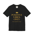 Divine Abundance Wisdom T‑Shirt — Inspirational Gold Foil Graphic Tee