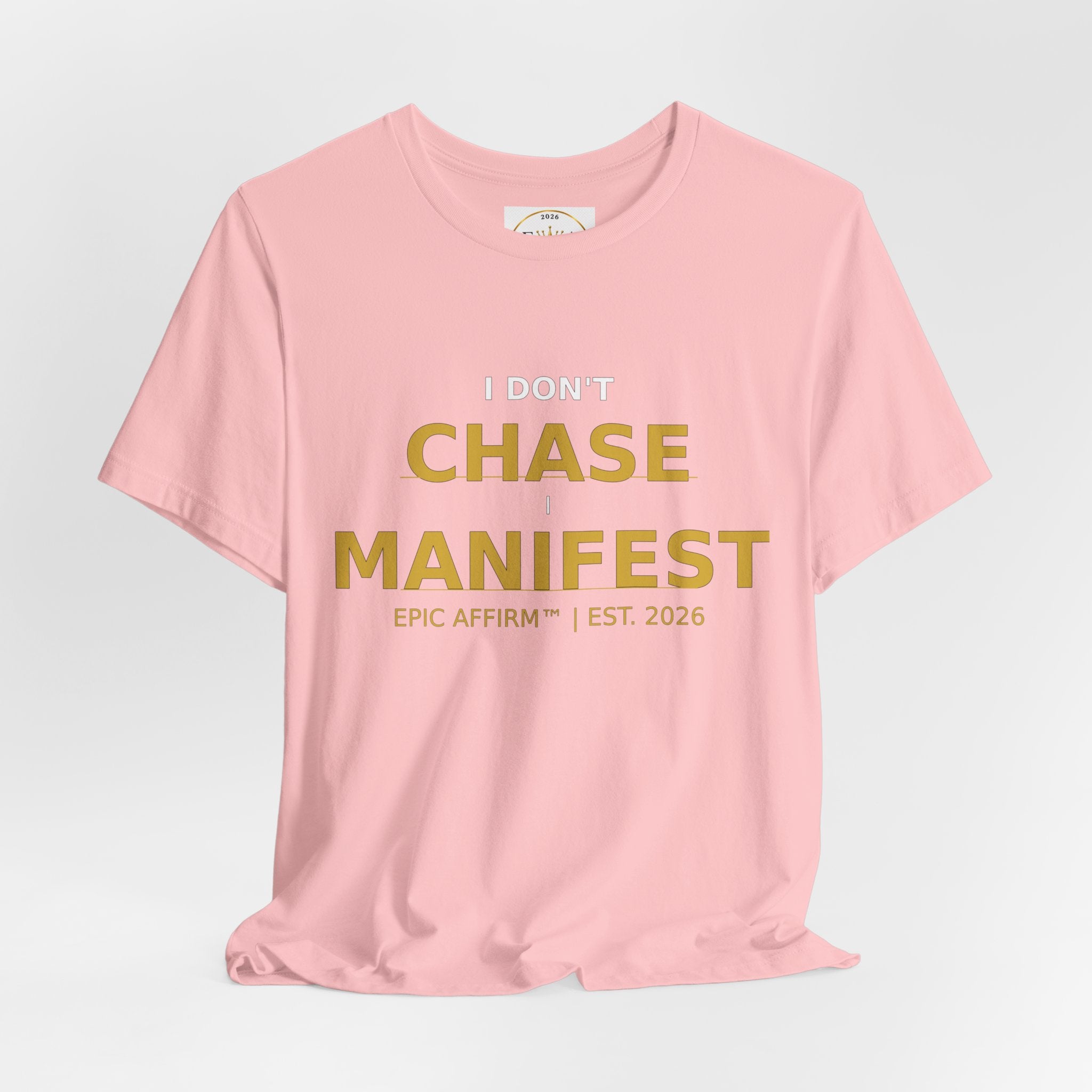 Blessed Aligned Healed Tee — Inspirational Christian T-Shirt with Subtle Cross