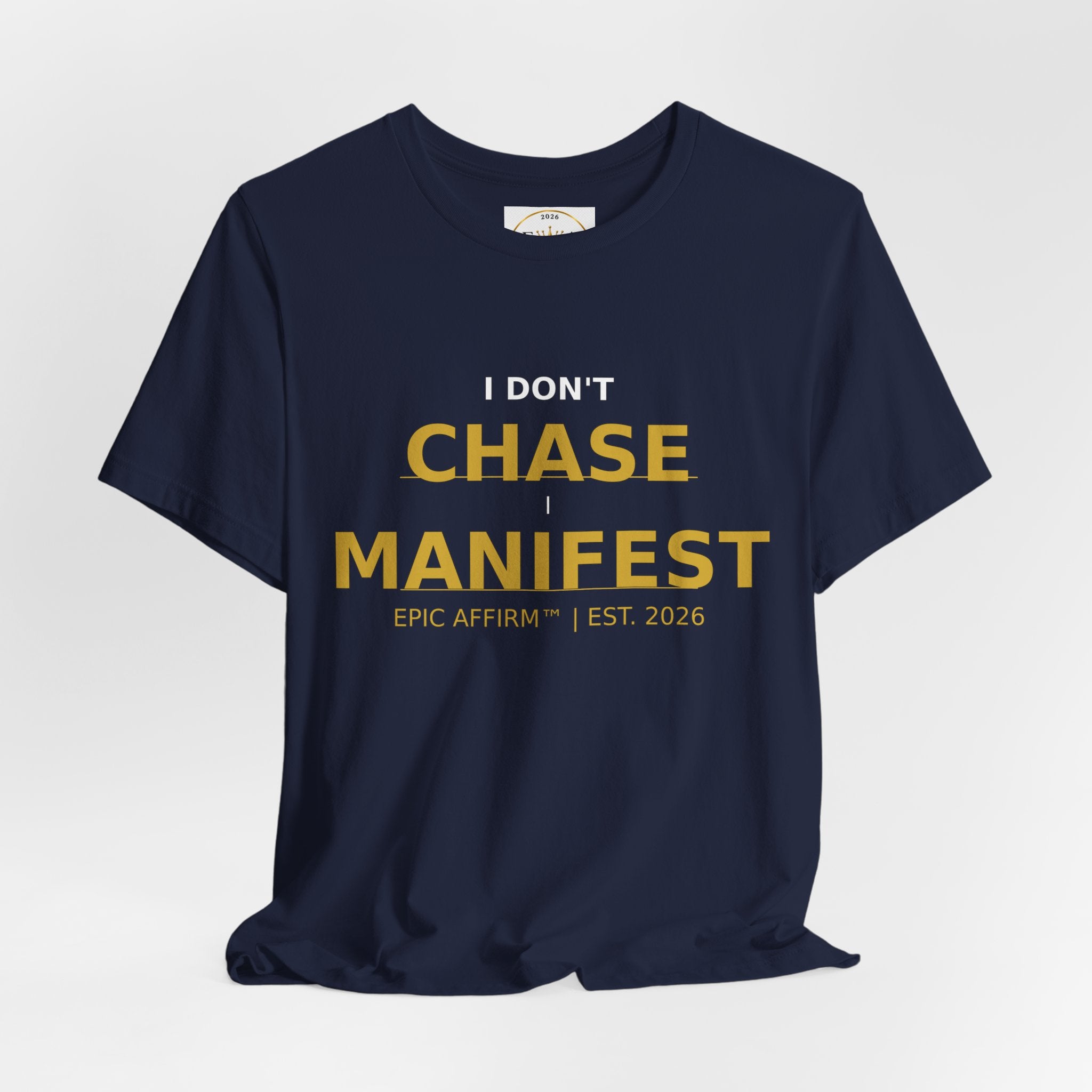 Blessed Aligned Healed Tee — Inspirational Christian T-Shirt with Subtle Cross