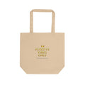Positive Vibes Only Eco Tote — Inspirational Reusable Canvas Bag